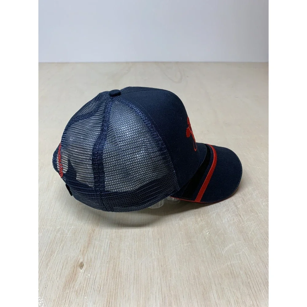 Sandhill Baseball Blue & Red Adjustable Cap Golf Baseball Mesh Trucker Hat‎
